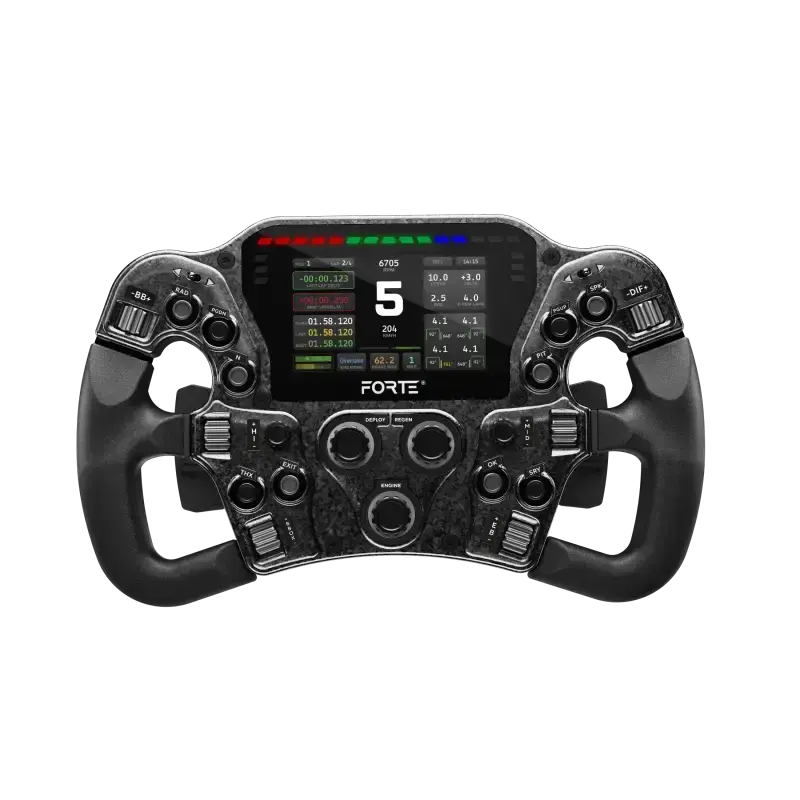 Asetek SimSports Forte® Formula Pro Steering Wheel - KartKings