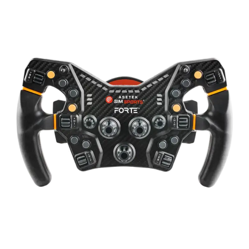 Asetek SimSports® Forte™ 18Nm & Forte Pedals S-Series Bundle