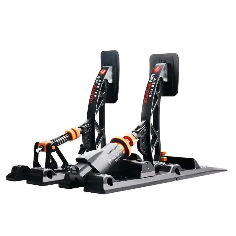 Asetek SimSports Forte S Series Throttle and Brake Pedals - KartKings