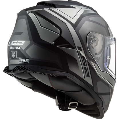 LS2 FF800 Storm II Faster Matt titanium