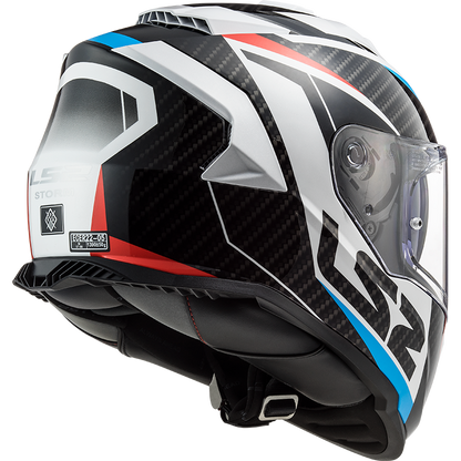 LS2 FF800 Storm II racer bleu brillant/rouge/blanc