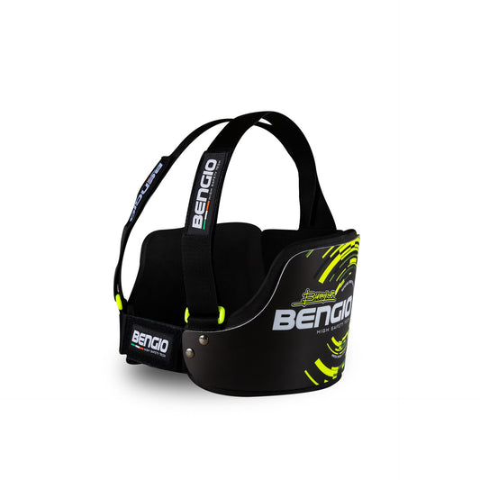 Pare-chocs Bengio noir/jaune fluo modèle femme