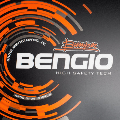 Protection de pare-chocs Bengio noire/orange fluo