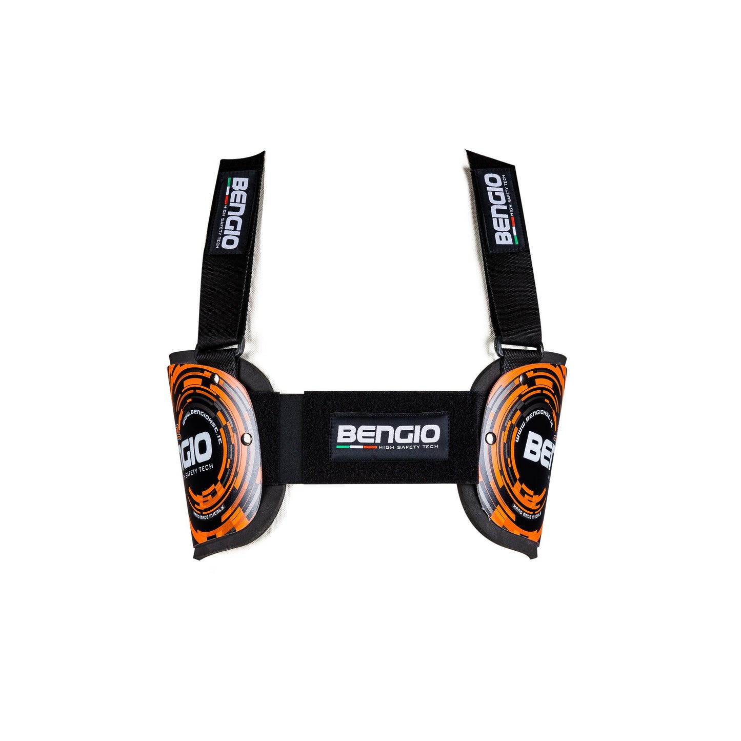 Protection de pare-chocs Bengio noire/orange fluo