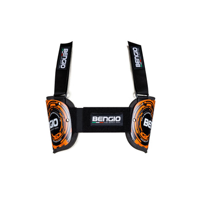 Protection de pare-chocs Bengio noire/orange fluo
