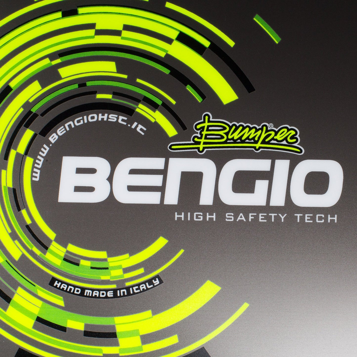 Protection de pare-chocs Bengio noire/jaune fluo