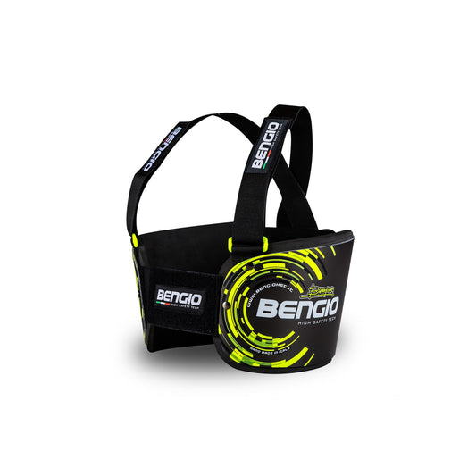 Protection de pare-chocs Bengio noire/jaune fluo