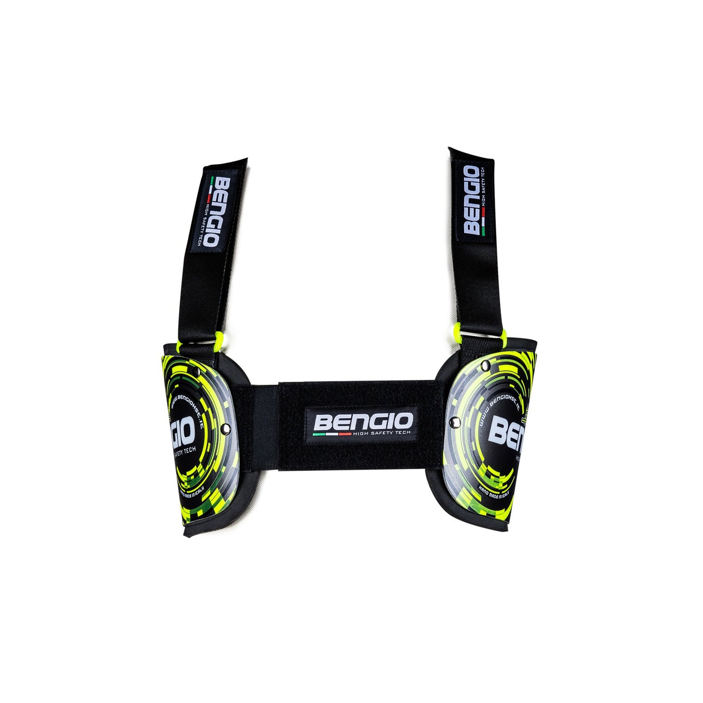 Protection de pare-chocs Bengio noire/jaune fluo