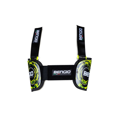 Protection de pare-chocs Bengio noire/jaune fluo