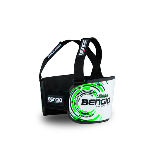 Protection de pare-chocs Bengio blanc/vert