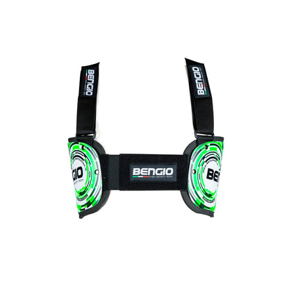 Protection de pare-chocs Bengio blanc/vert