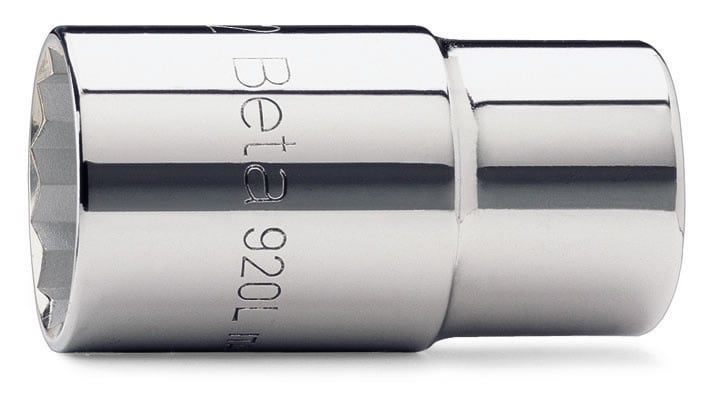 Douille Beta 1/2" 27 mm, dodécagonale, version longue 920BL