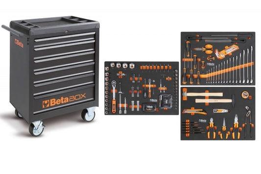 Chariot à outils Beta 196 pièces