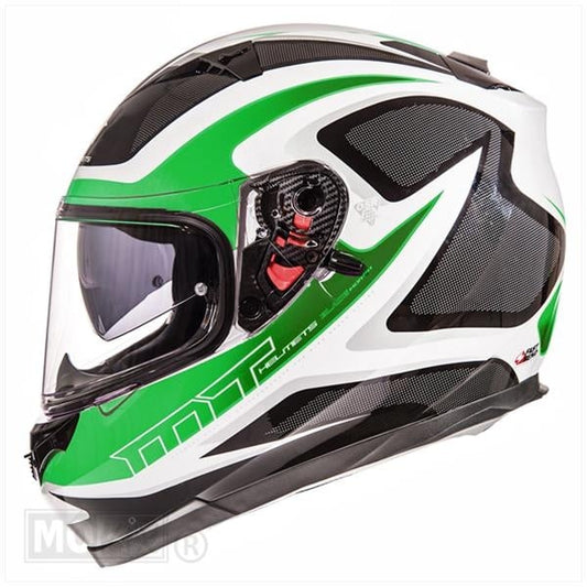Casques MT Blade SV Morph Blanc/Vert