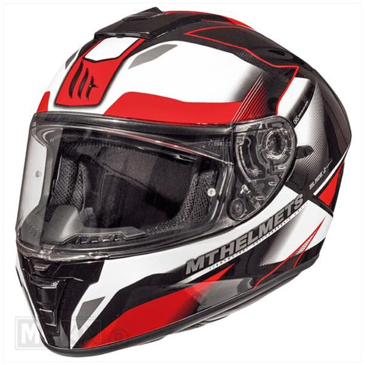 Casque MT Blade 2 SV Fugue C1 Rouge/Noir