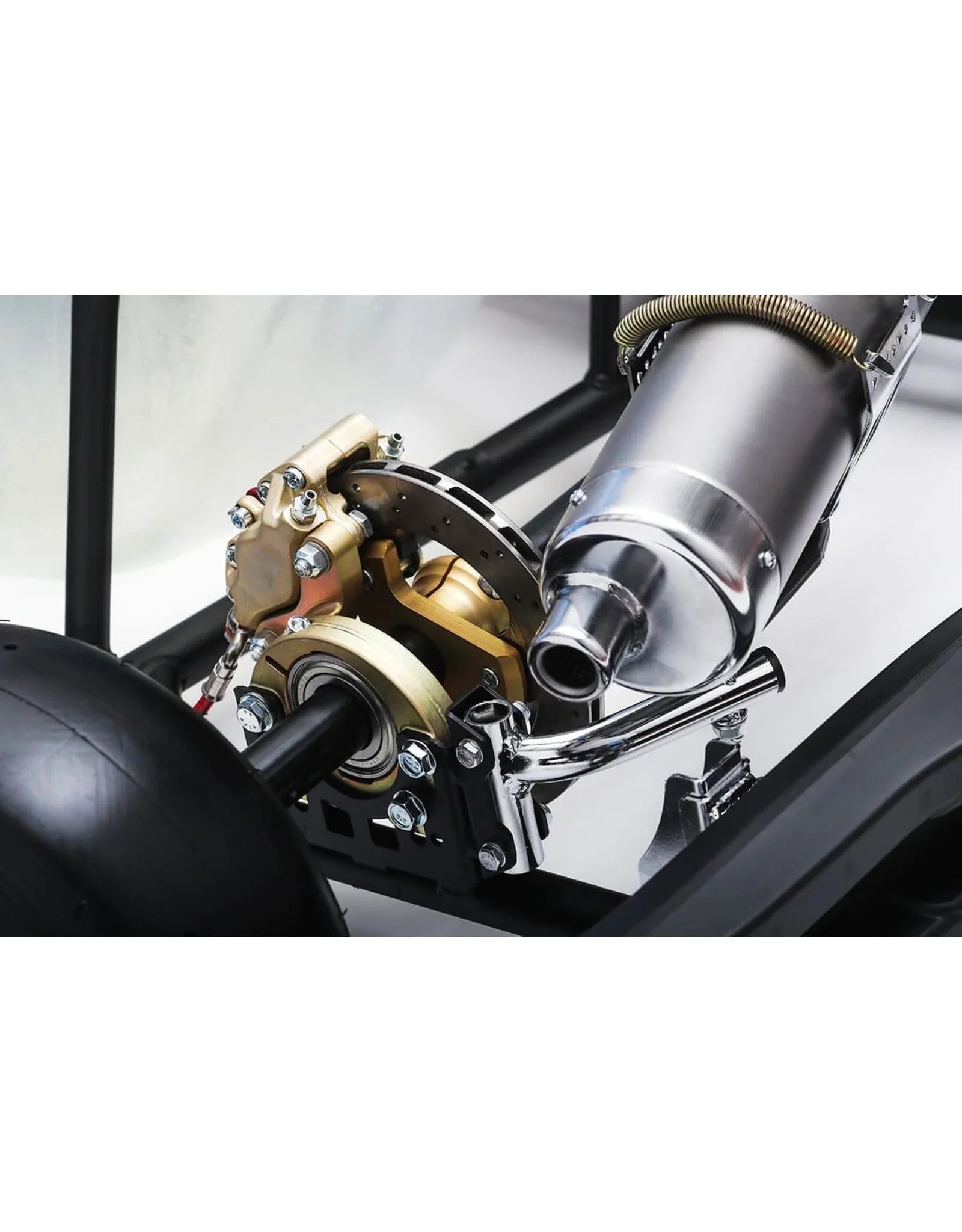 Kali Kart Mini Black Mirror Ø28 rollend chassis Ven 12 - KartKings