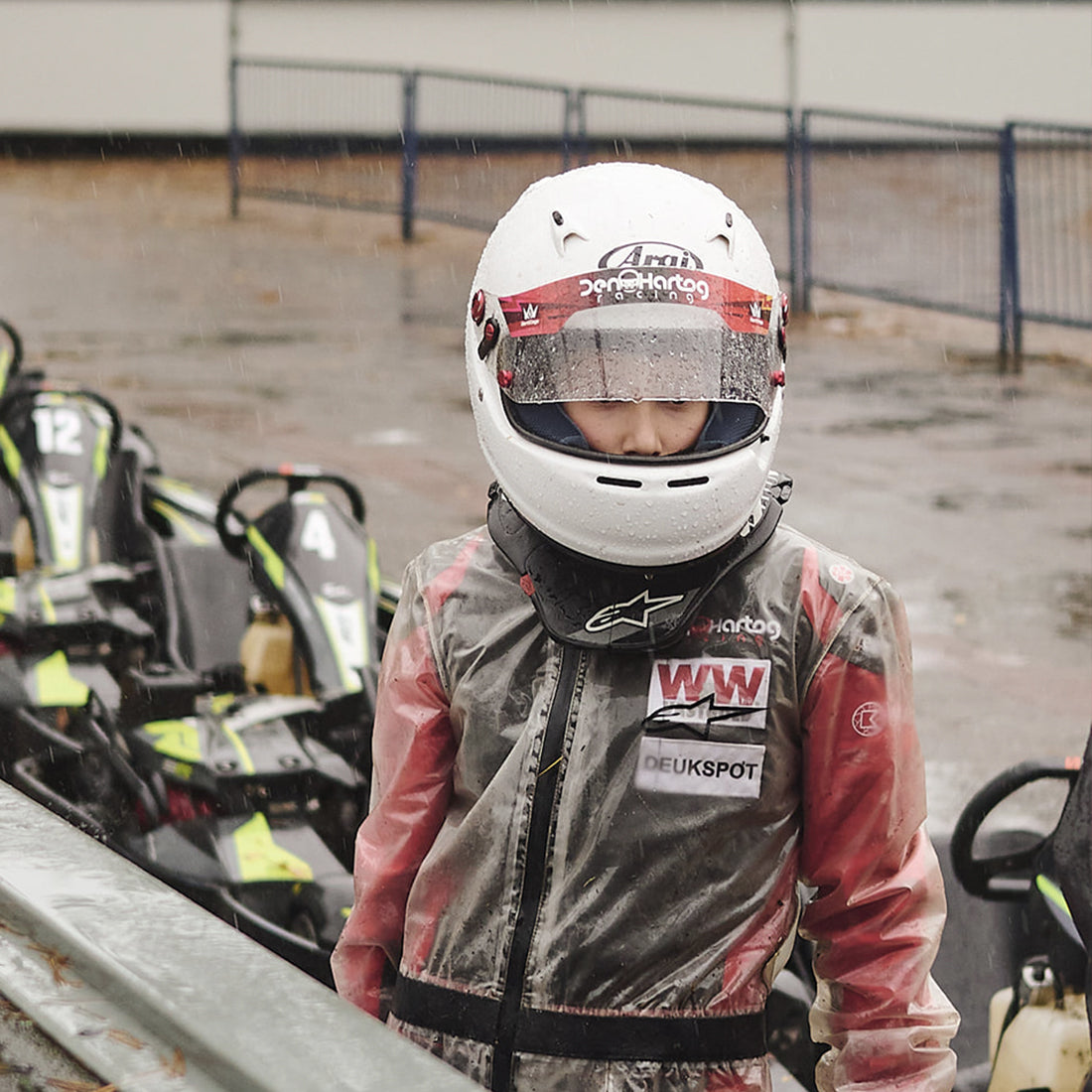 Autocollant de visière Den Hartog