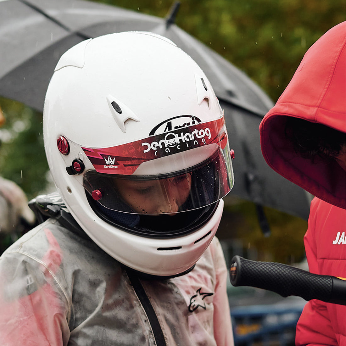 Autocollant de visière Den Hartog