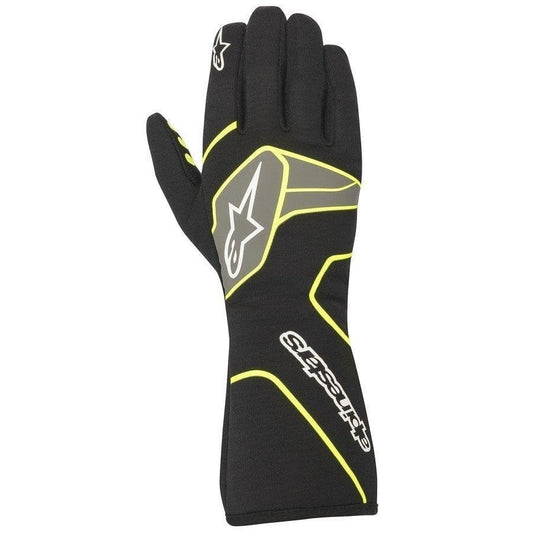 Gants Alpinestars Tech 1 Race V2 FIA Noir/Jaune Fluo