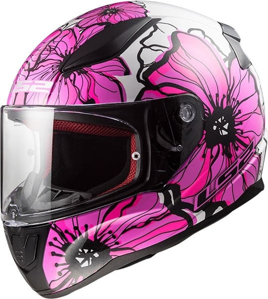 LS2 FF353 Rapid II coquelicots blanc/rose