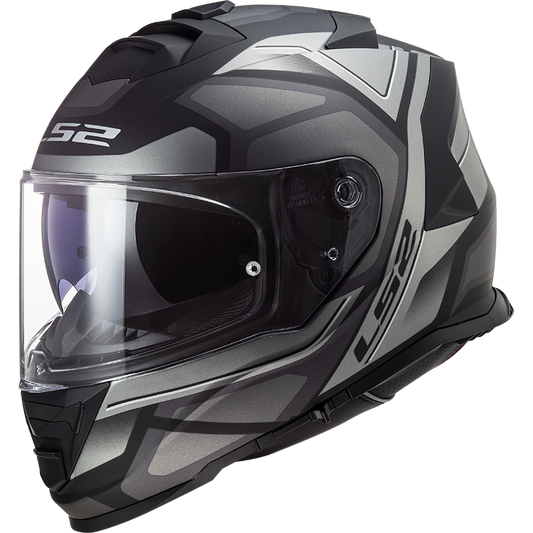 LS2 FF800 Storm II Faster Titane mat