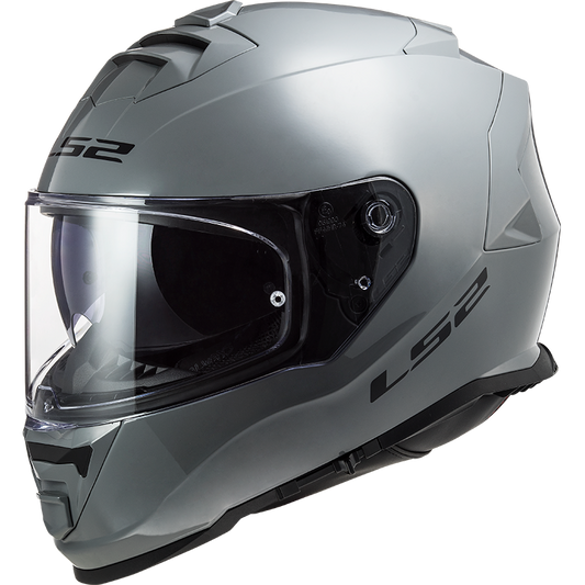 LS2 FF800 Strom II solide-Gris nardo brillant