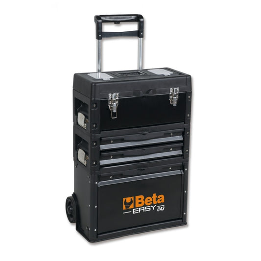 Chariot Beta C43, trois compartiments