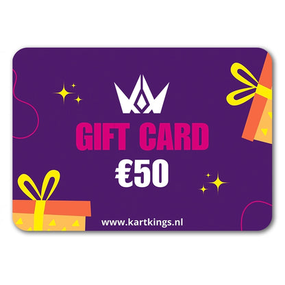 KartKings-Carte-cadeau / Chèque-cadeau