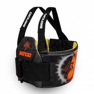 Protège-côtes Bengio AB7 homologué FIA 8870-2018 Orange fluo