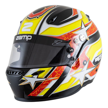 Zamp ZR-72 Noir/Rouge/Orange (FIA-8859 / SNEL 2020) 