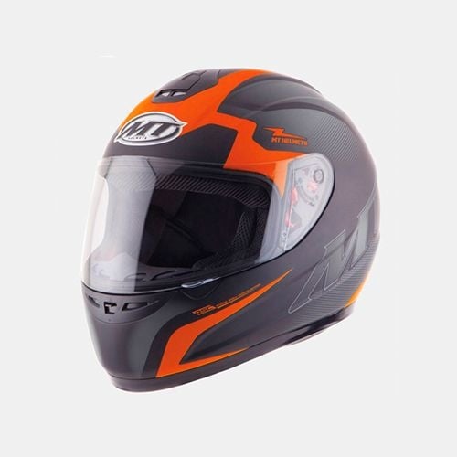 Casques MT Thunder 2 Squad Noir/Orange