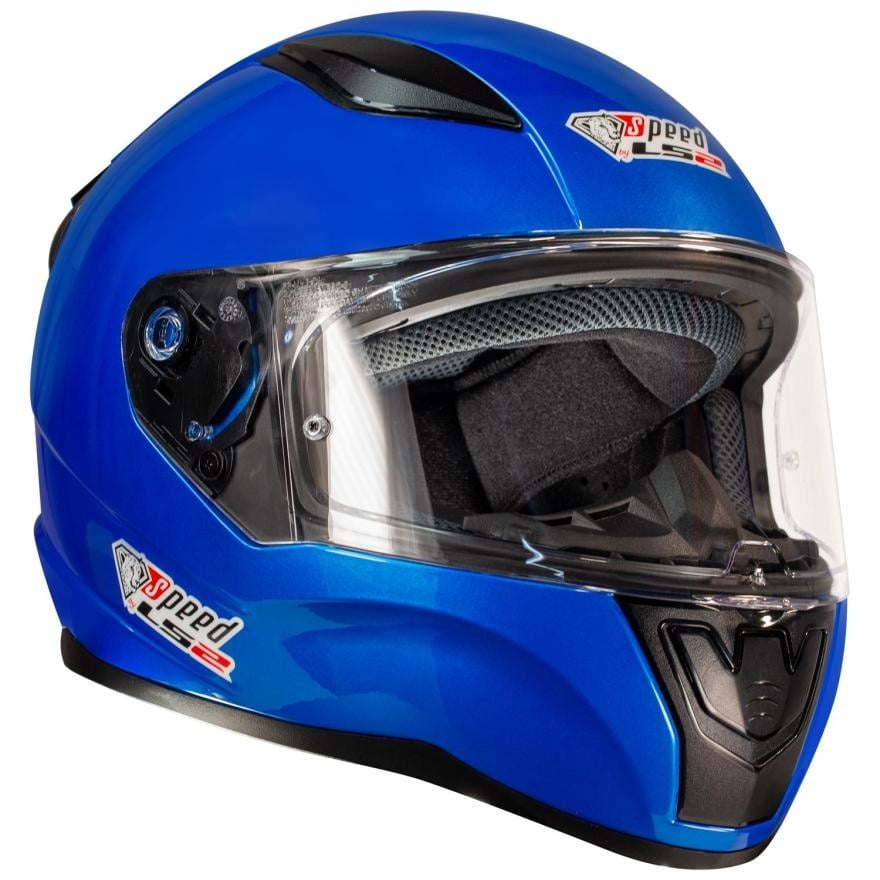 LS2 FF353 Bleu brillant rapide