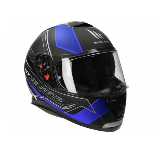 Casque MT Thunder 3 SV noir mat/bleu