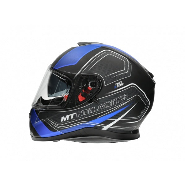 Casque MT Thunder 3 SV noir mat/bleu