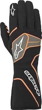 Gants Alpinestars Tech 1 Race V2 FIA Noir/Orange Fluo