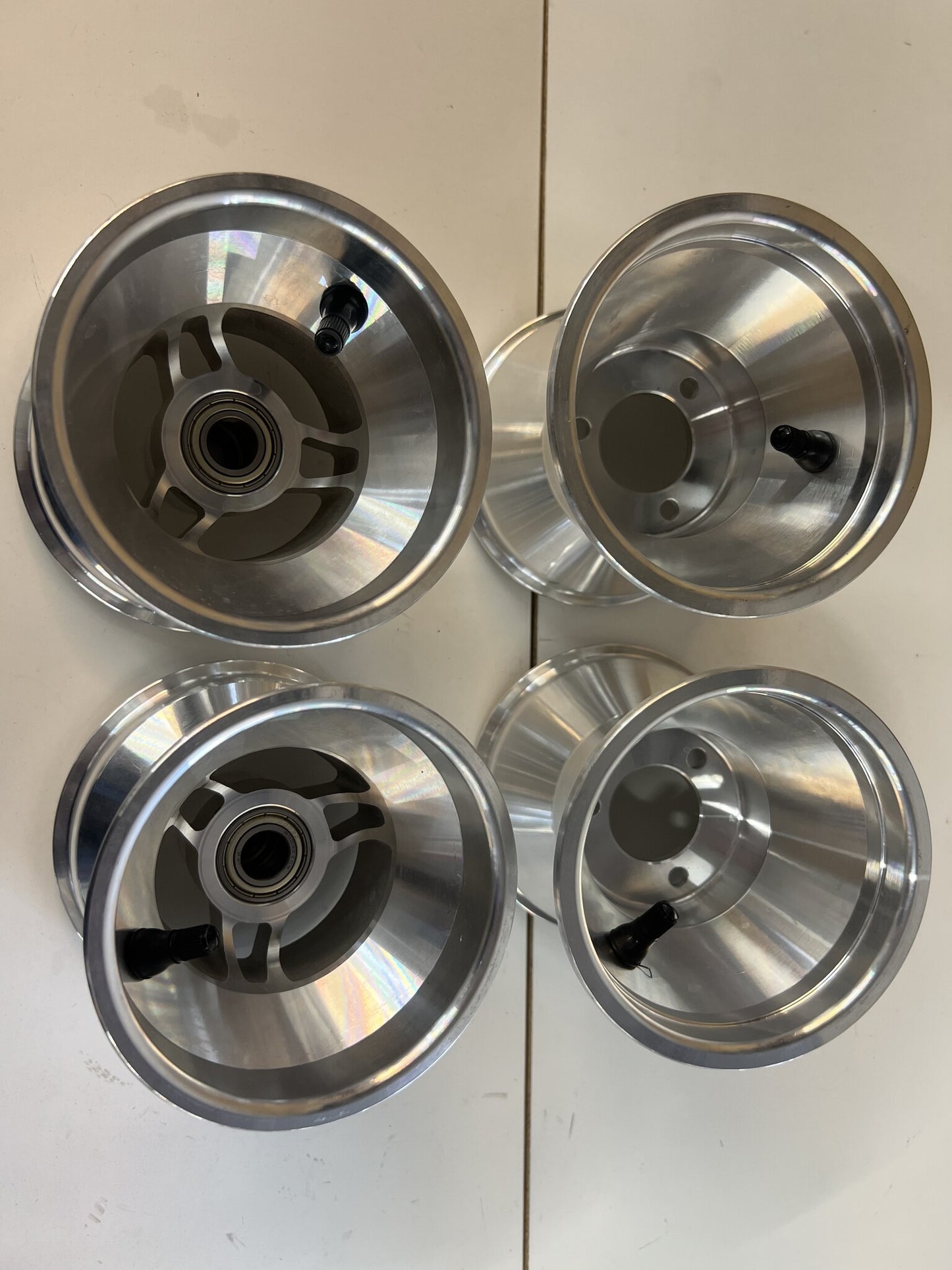 Ensemble de jantes en aluminium Croc Promotion 115-140MM