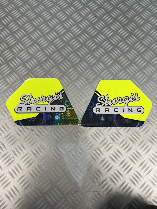Autocollants de réservoir Sturgis Racing