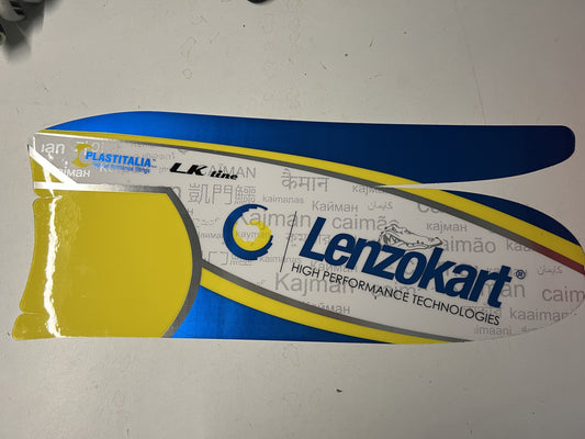 Autocollant LenzoKart KG 506 zijbak droit