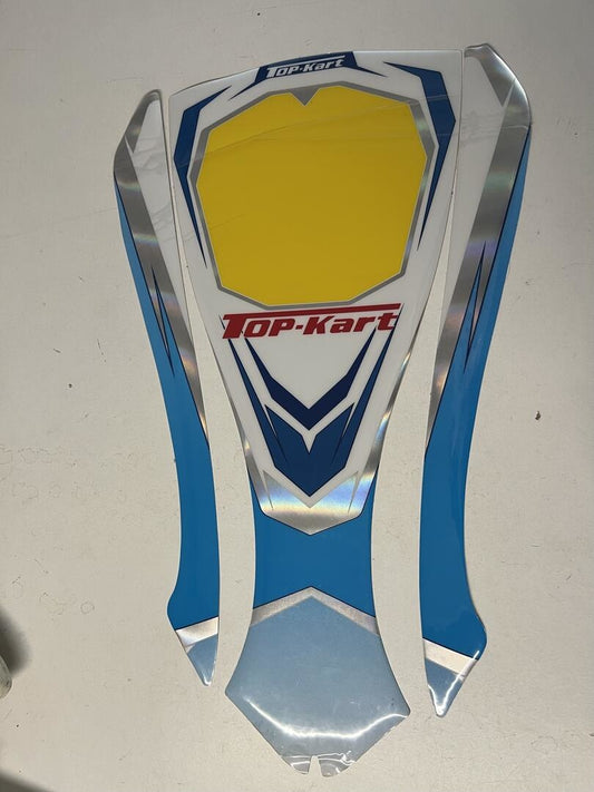 Autocollant Top Kart pour bouclier avant KG MK14