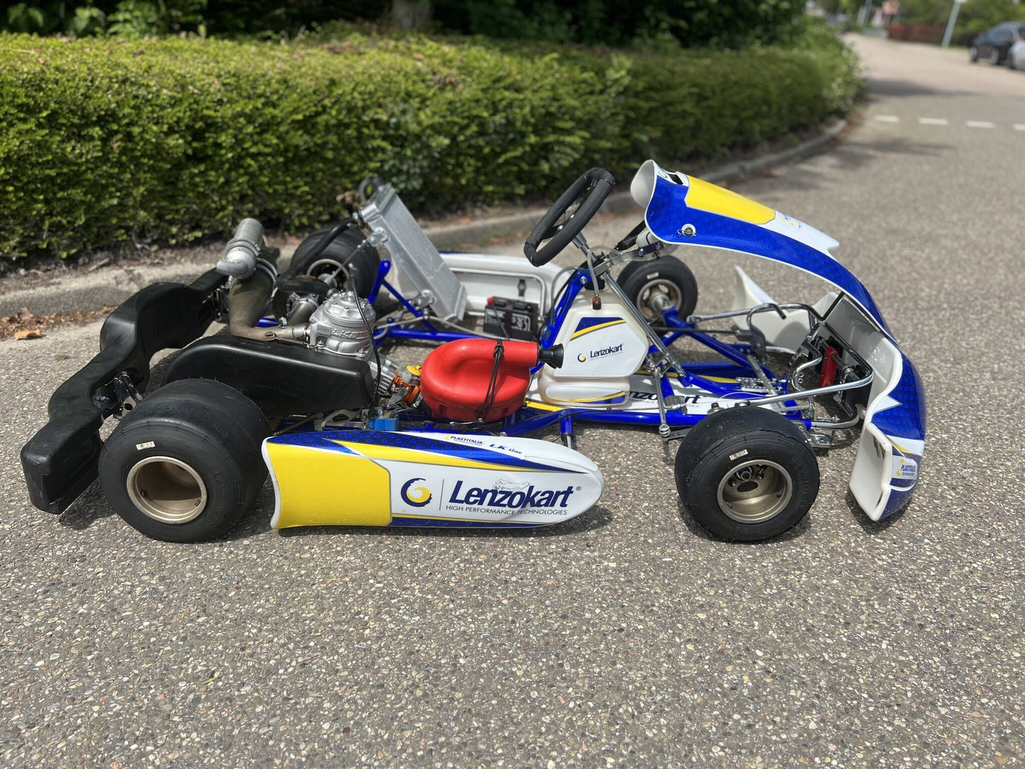 Kart Lenzo d'occasion avec moteur LKE R13 125CC refroidi par eau