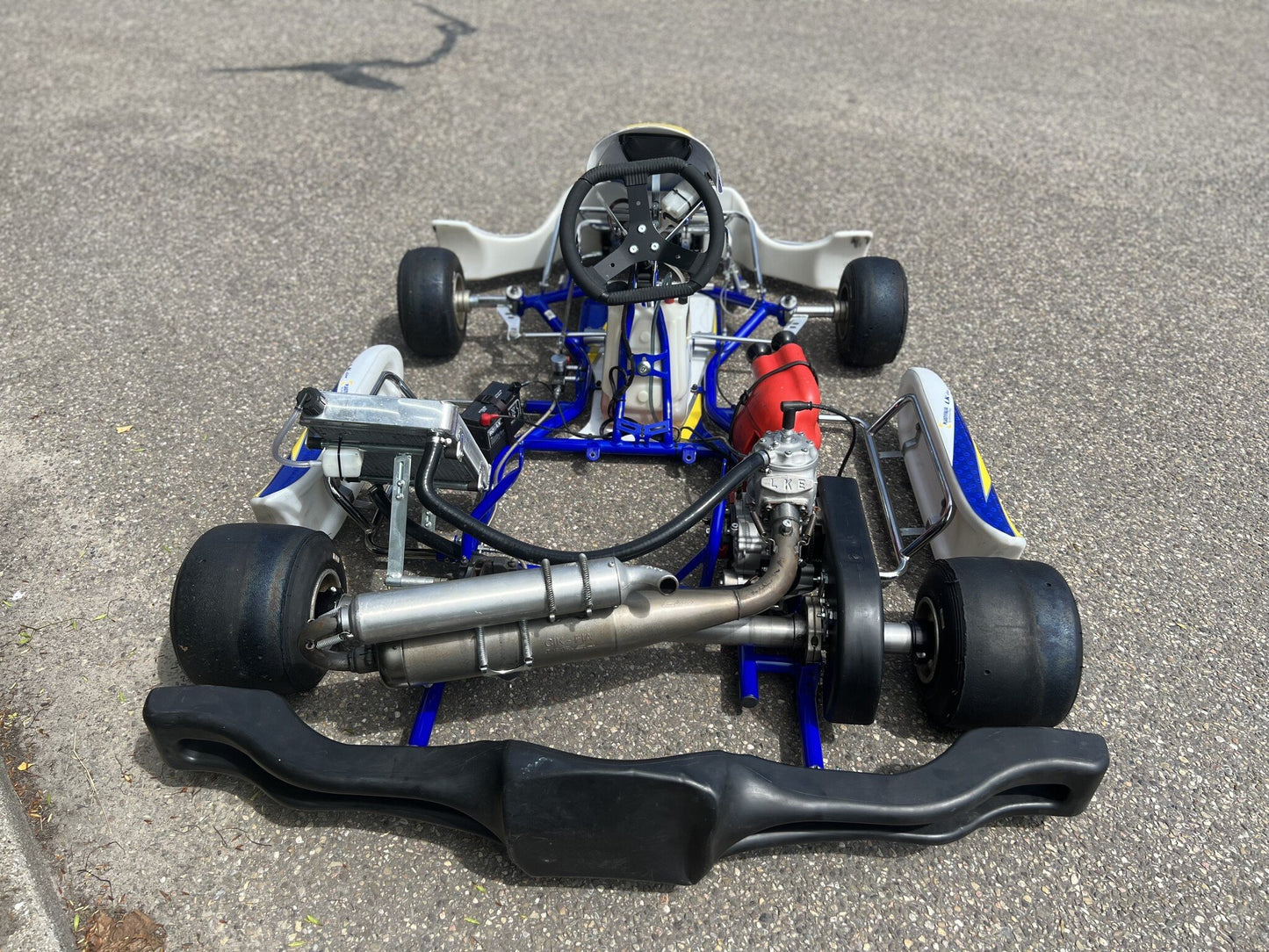 Kart Lenzo d'occasion avec moteur LKE R13 125CC refroidi par eau