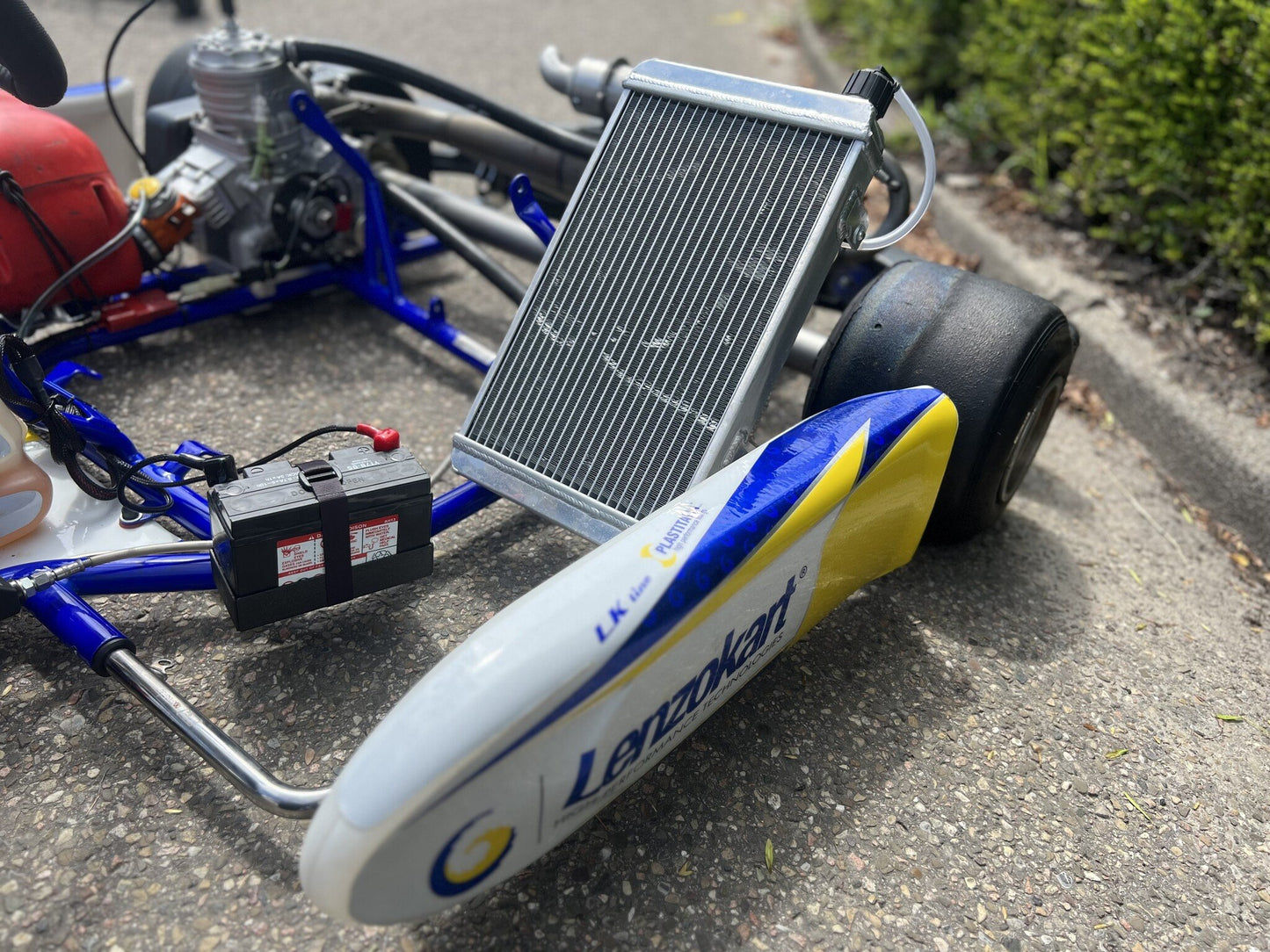 Kart Lenzo d'occasion avec moteur LKE R13 125CC refroidi par eau