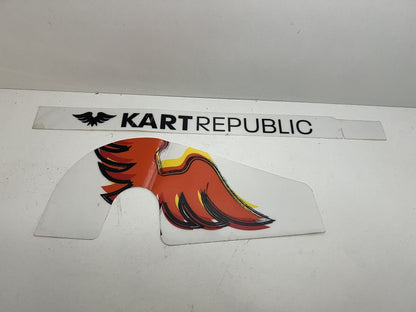 Autocollant de protection de chaîne Kart Republic