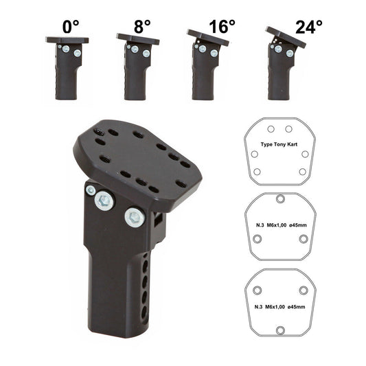 Support de direction RR réglable noir long