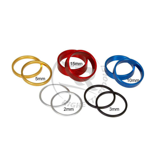 Kit d'entretoises RR 50 mm pour empêcher le déplacement des moyeux arrière-10 pièces