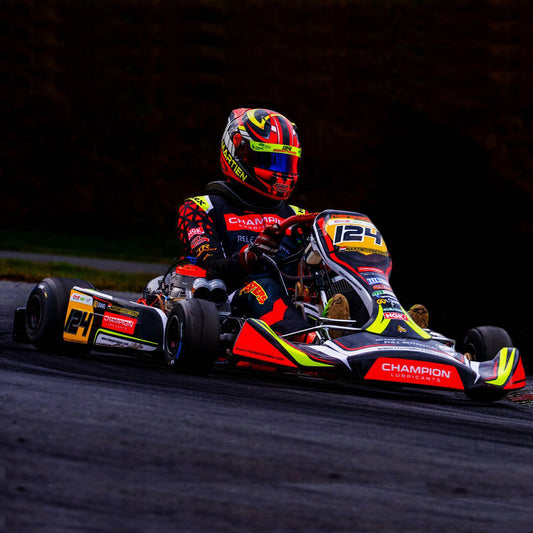 Conception d'un ensemble d'autocollants de karting personnalisés