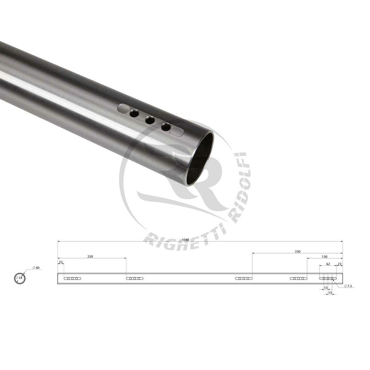 Essieu arrière RR 40x1020x3MM
