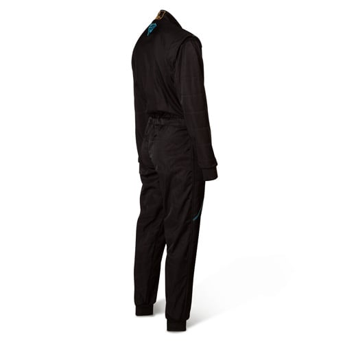 Niveau de vitesse 2 Combinaison RS-1 Barcelona noir/cyan fluo