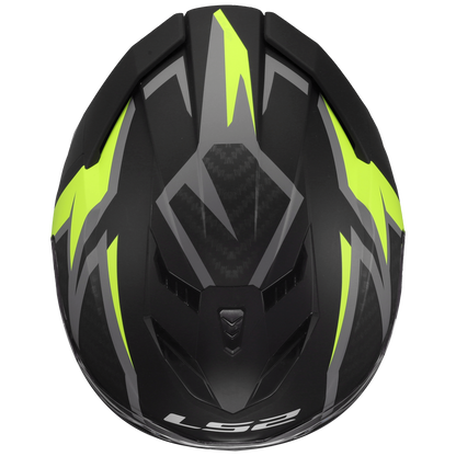 LS2 FF818 Storm III Dynamo Zwart / Fluor Geel