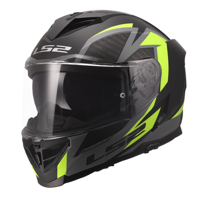 LS2 FF818 Storm III Dynamo Zwart / Fluor Geel